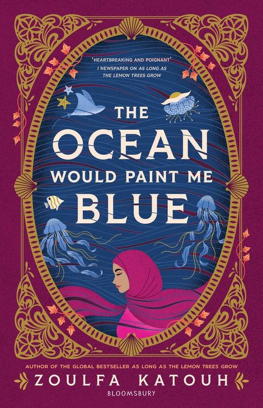 The ocean would paint me blue